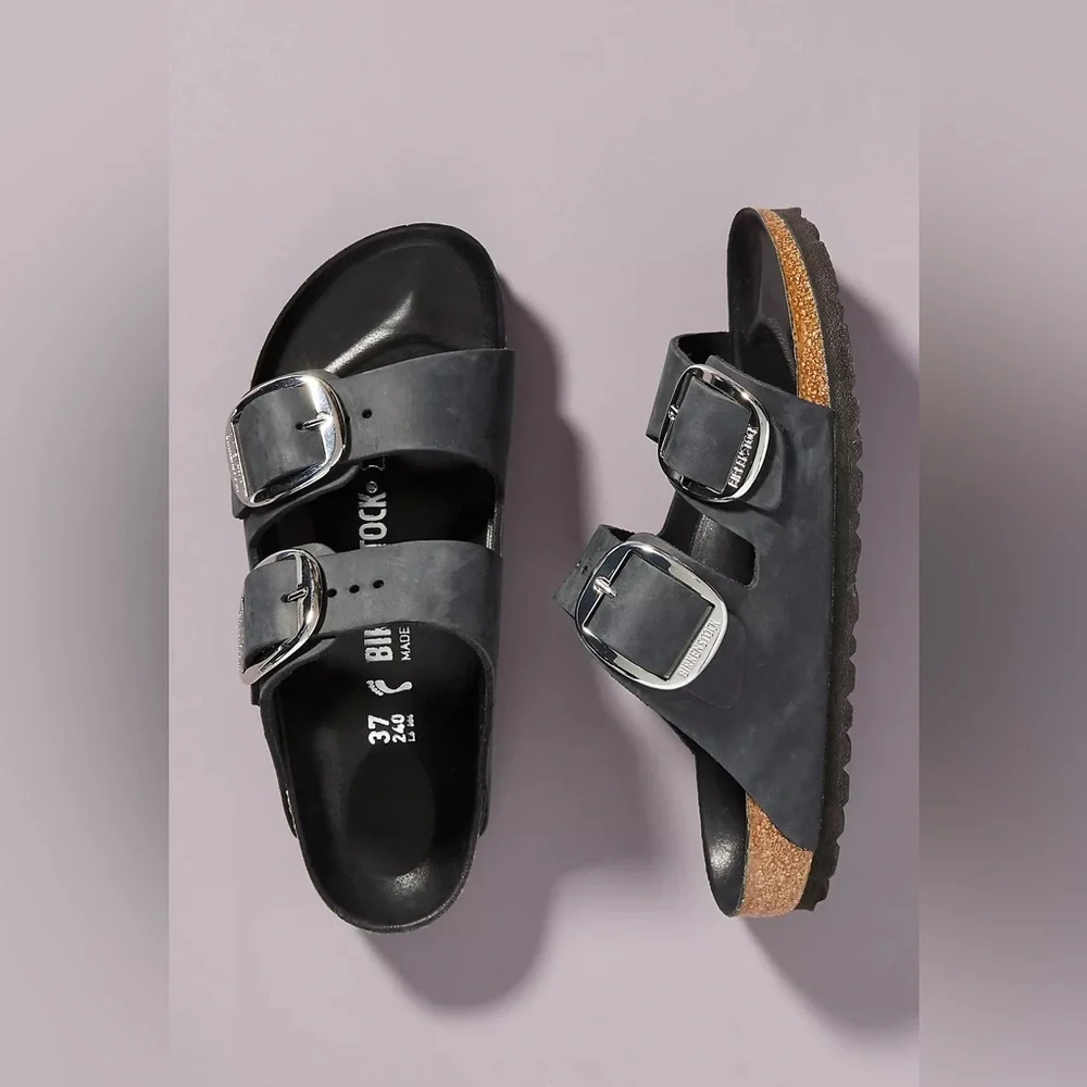 Birkenstock Arizona Big Buckle Sandals black - Picture 3 of 6